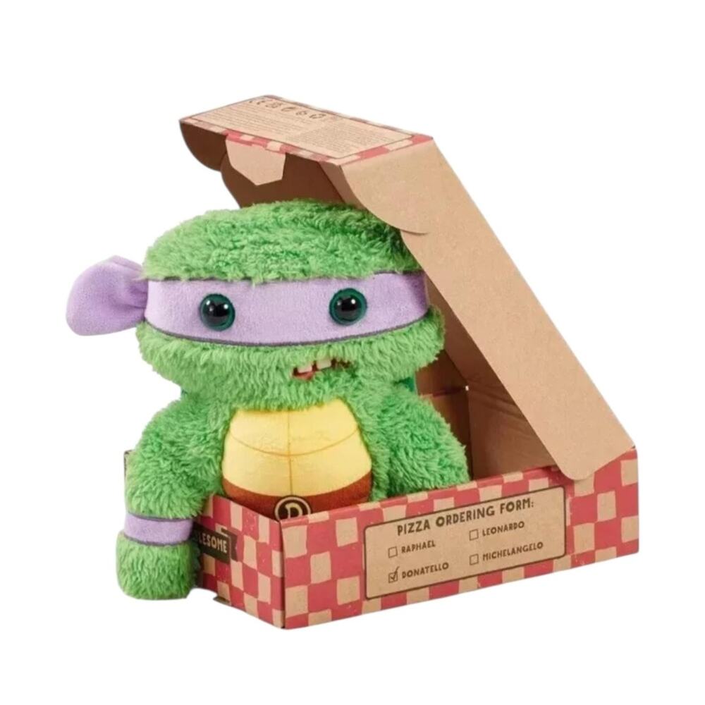 NEW Fuggler Teenage Mutant Ninja Turtles Donatello Plush RARE Limited Edition 9"